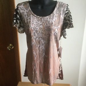 Fylo Leopard Print Top